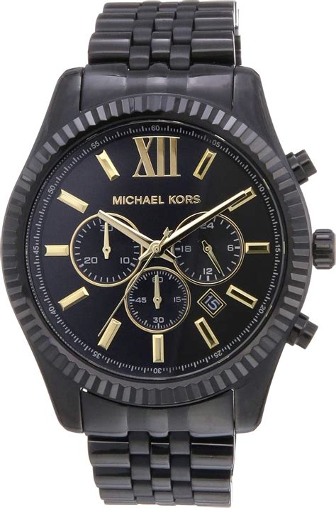 Michael Kors Men's Chronograph Lexington Black 